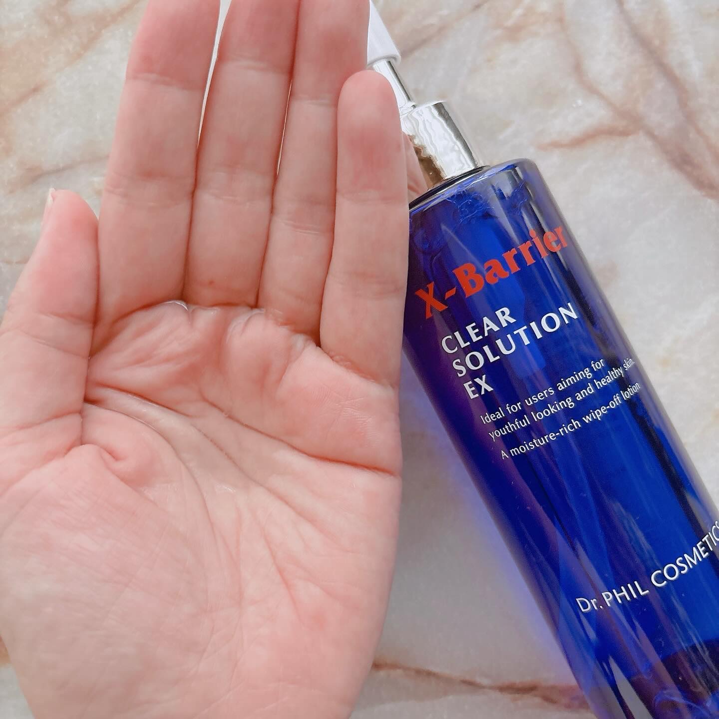 フイルナチュラント　エクスバリア　クリア ソリューション EX/ドクターフィルコスメティクス/拭き取り化粧水を使ったクチコミ（3枚目）