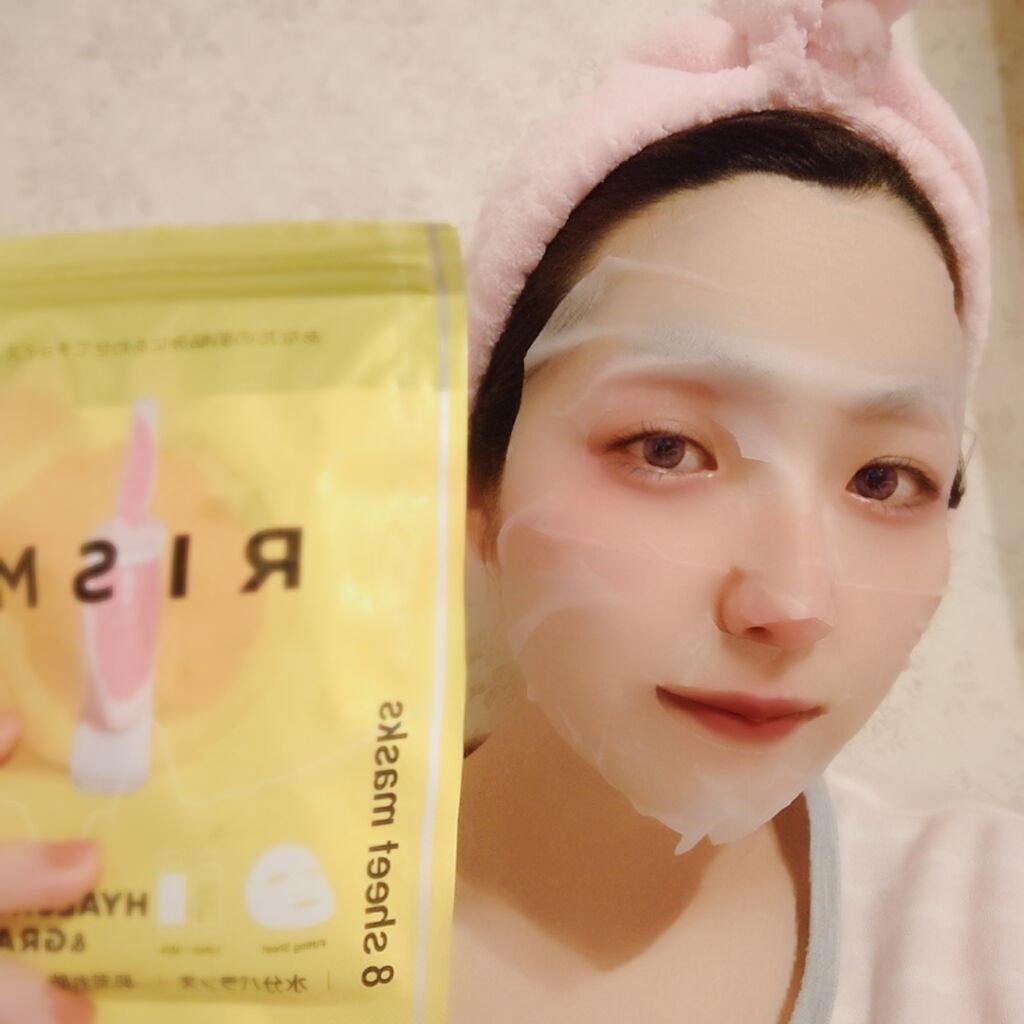 デイリーケアマスク ヒアルロン酸＆グレープフルーツ/RISM/シートマスク・パックを使ったクチコミ（1枚目）