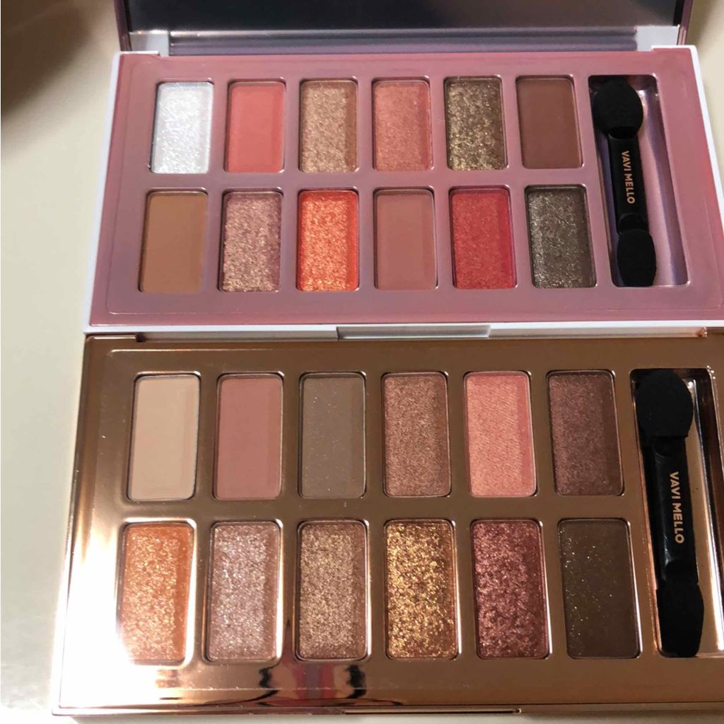 バレンタインボックス2 ピーチパレット/VAVI MELLO/アイシャドウパレットを使ったクチコミ（3枚目）