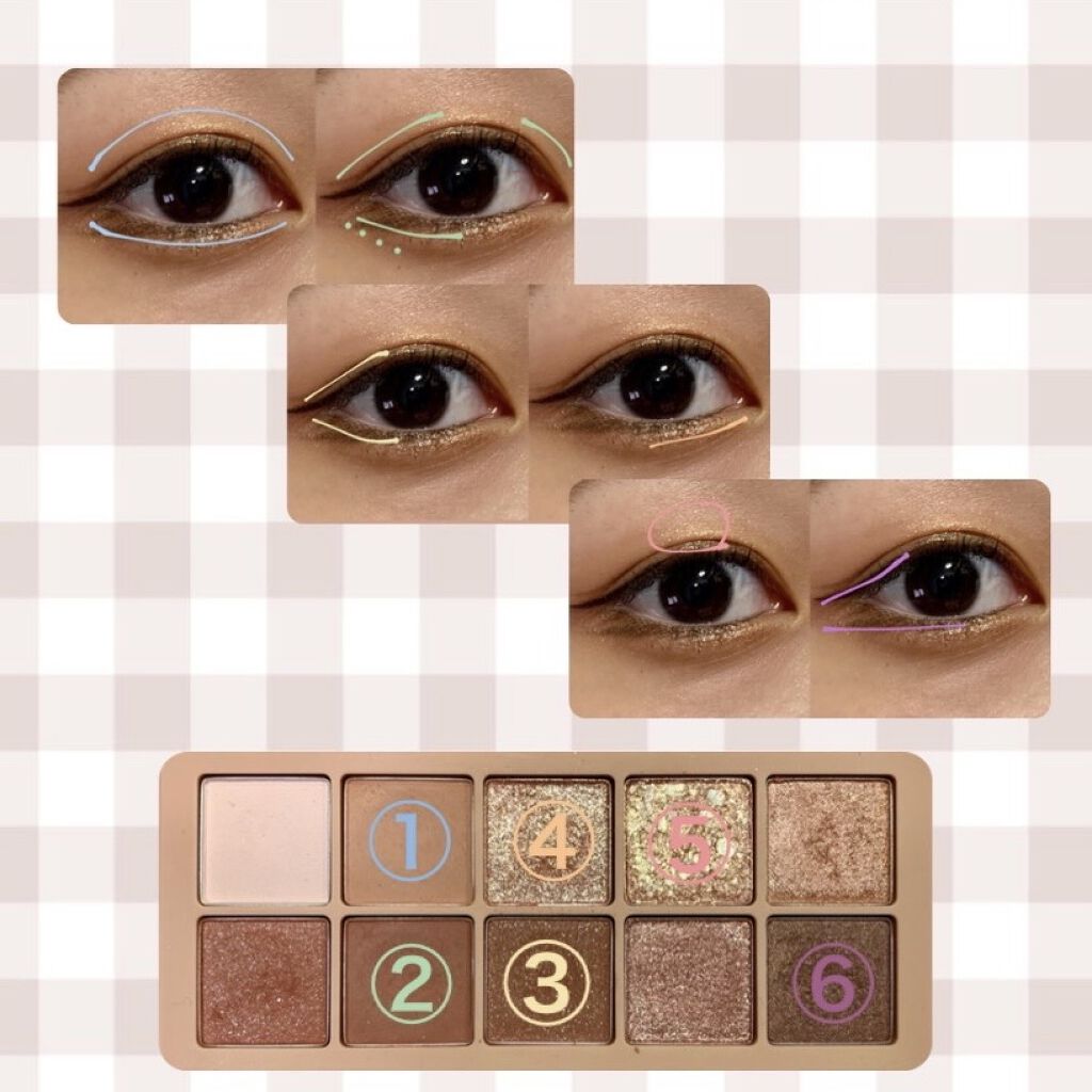 プロ アイ パレット/CLIO/アイシャドウパレットを使ったクチコミ（2枚目）