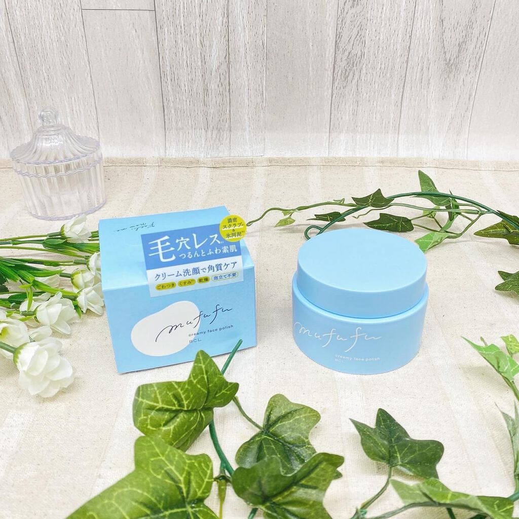 クリーミーフェイスポリッシュ/ムフフ/洗顔フォームを使ったクチコミ(1枚目)