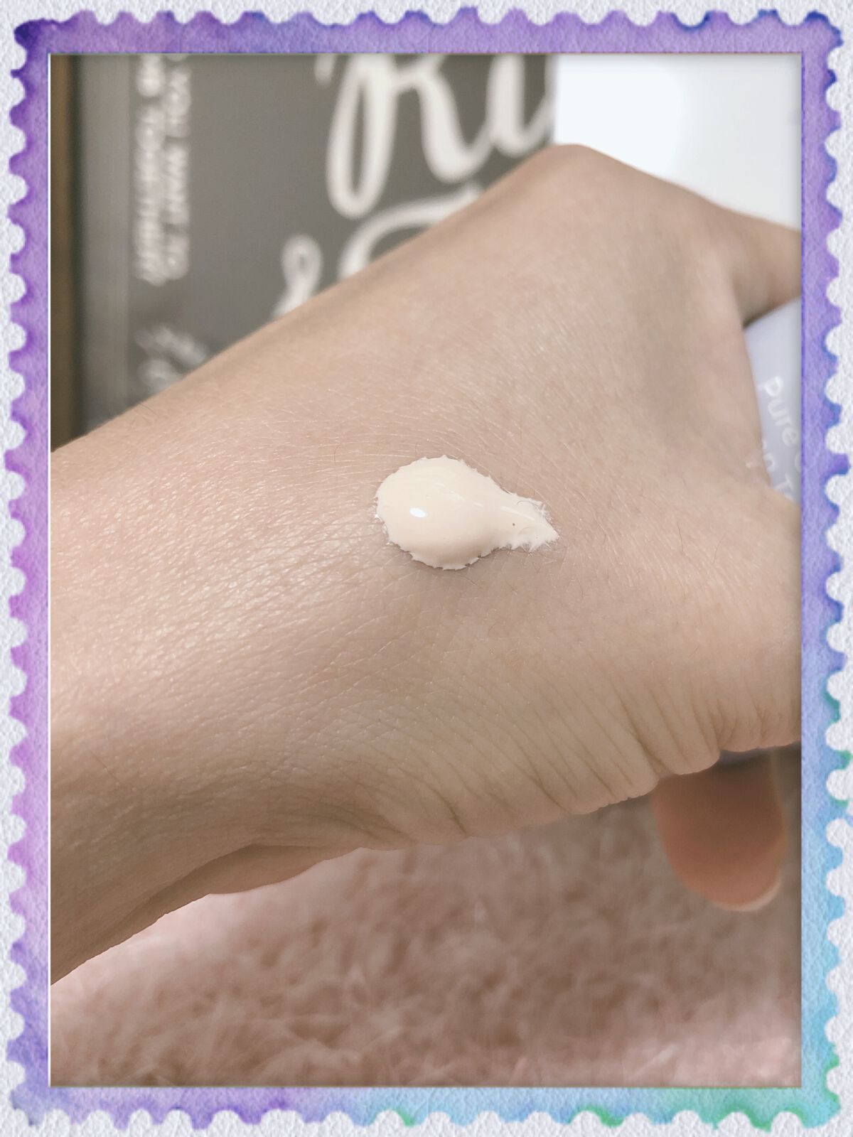 1番 ガラス玉トーンアップクリーム/numbuzin/日焼け止めクリームを使ったクチコミ（2枚目）