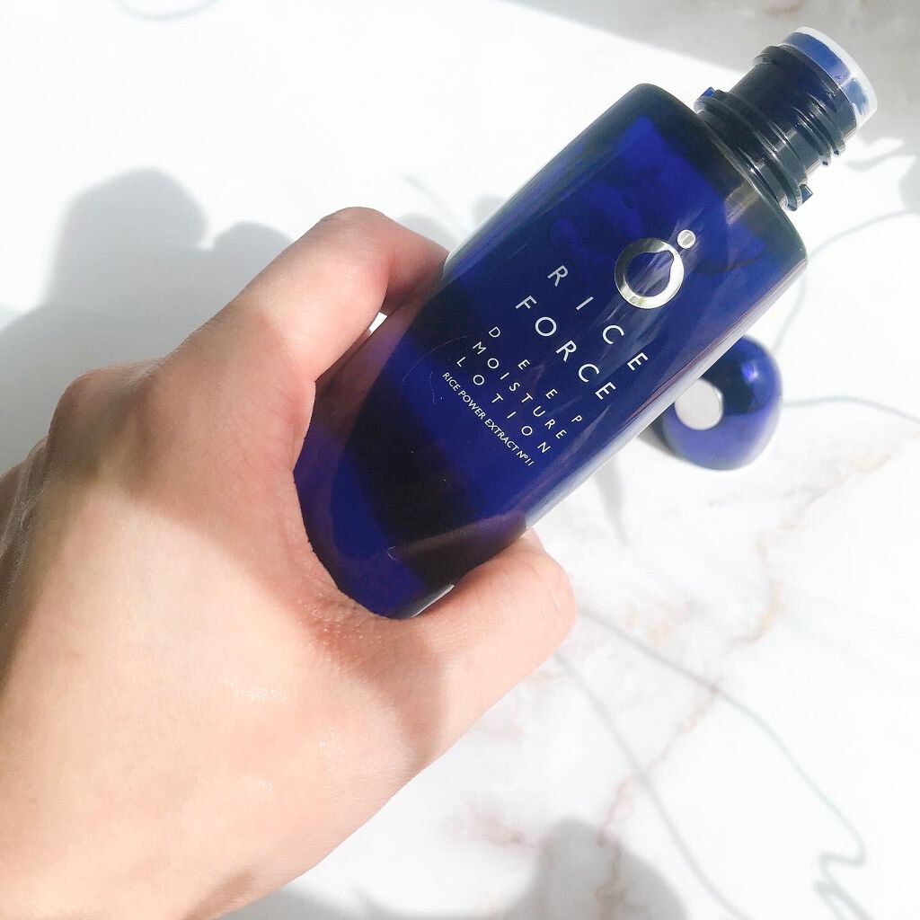 ディープモイスチュアローション/ライスフォース/化粧水を使ったクチコミ（3枚目）