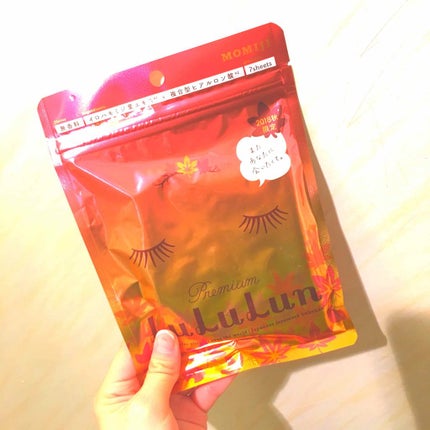 フェイスマスク 紅葉 プレミアムルルルン 2018/ルルルン/シートマスク・パックを使ったクチコミ(1枚目)