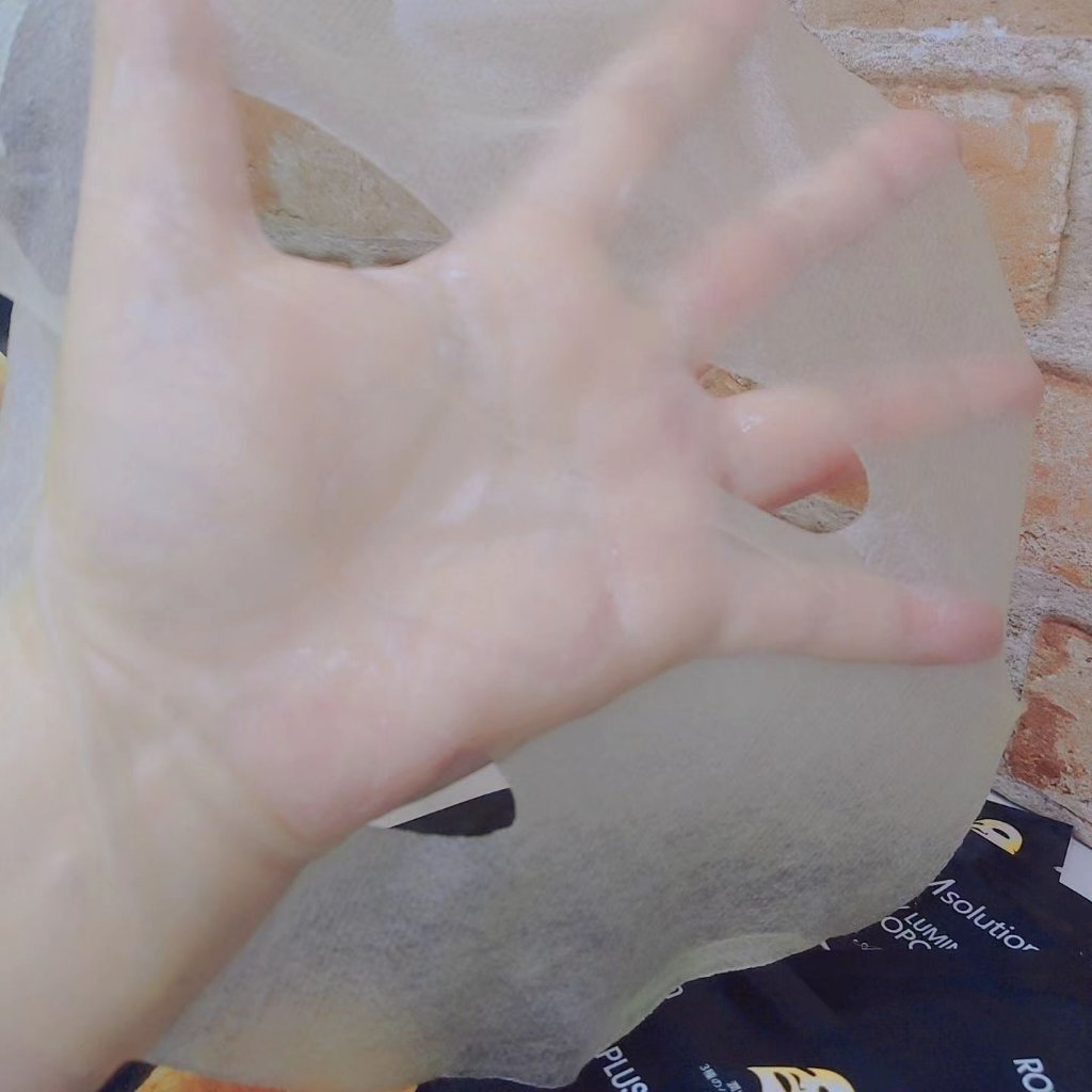 ハニールミナスロイヤル プロポリスマスクアルファ/JMsolution/シートマスク・パックを使ったクチコミ（3枚目）