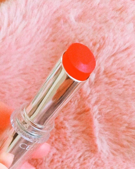 ラスティンググロスリップ/CEZANNE/口紅を使ったクチコミ(2枚目)