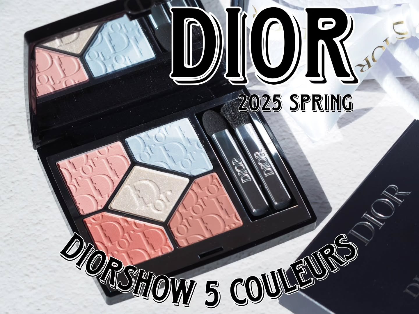 【旧】ディオールショウ サンク クルール（スプリング コレクション 2025 限定品）/Dior/アイシャドウを使ったクチコミ（1枚目）