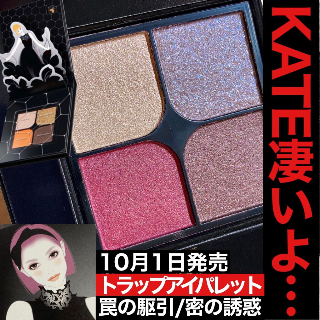 トラップアイパレット/KATE/アイシャドウパレットを使ったクチコミ(1枚目)