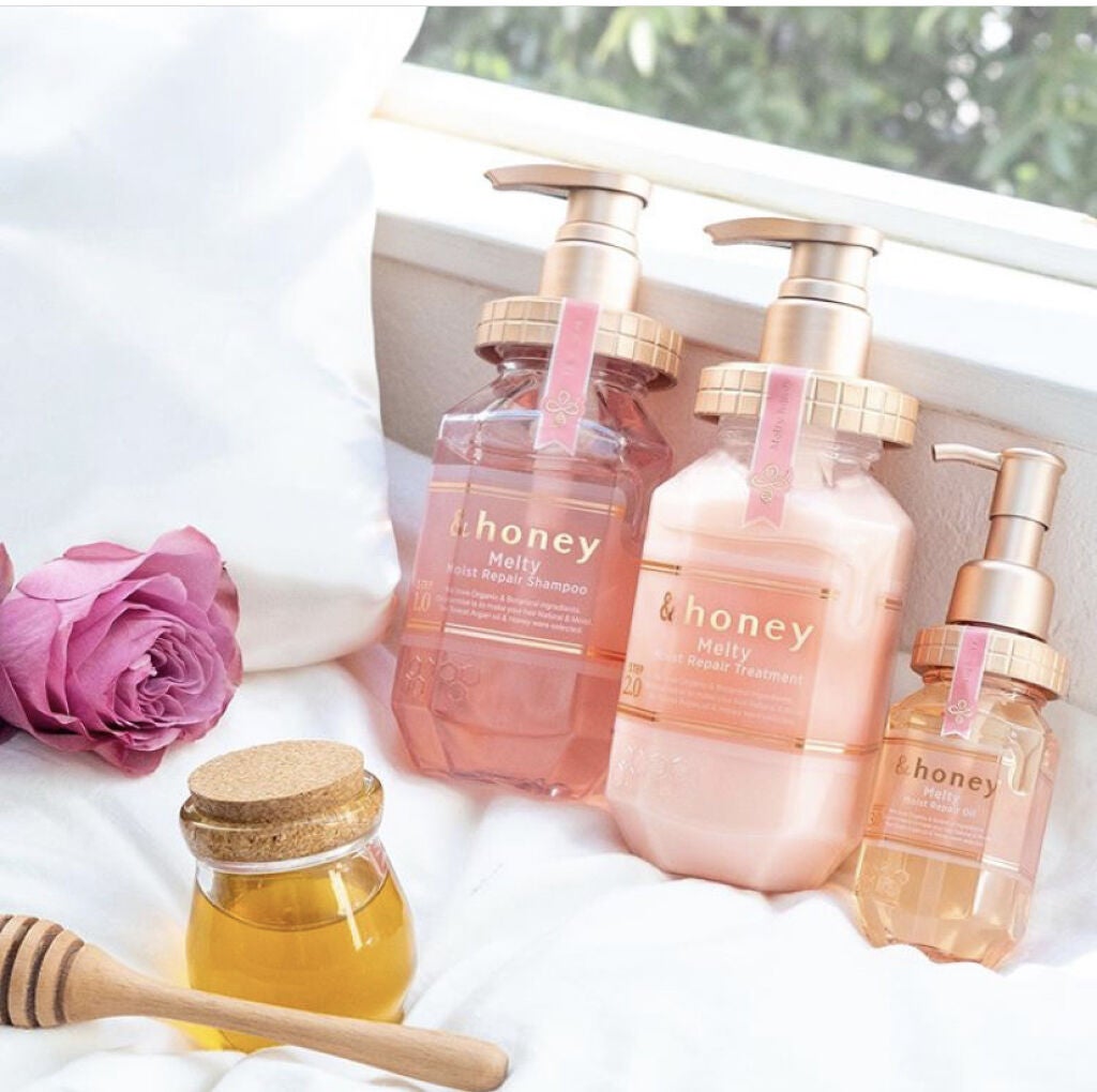 &honey Melty モイストリペア シャンプー1.0/モイストリペア ヘアトリートメント2.0/&honey/市販シャンプーを使ったクチコミ(1枚目)