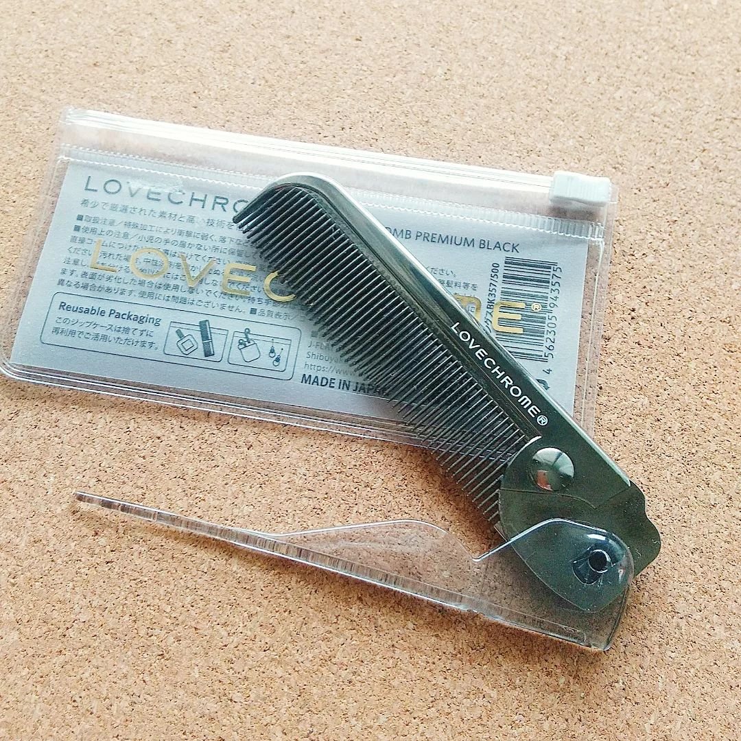 PGバングスコーム プレミアムブラック/LOVECHROME/その他スタイリングを使ったクチコミ（1枚目）