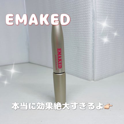 EMAKED(エマーキット)/水橋保寿堂製薬/まつげ美容液を使ったクチコミ(1枚目)