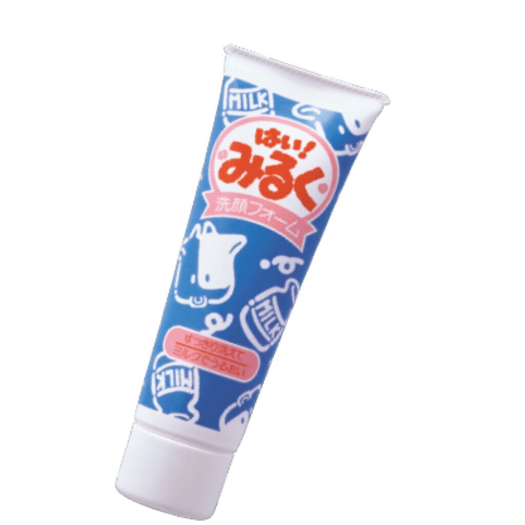 はい!みるく特濃 クリームウォッシュ/ロゼット/洗顔フォームを使ったクチコミ(1枚目)