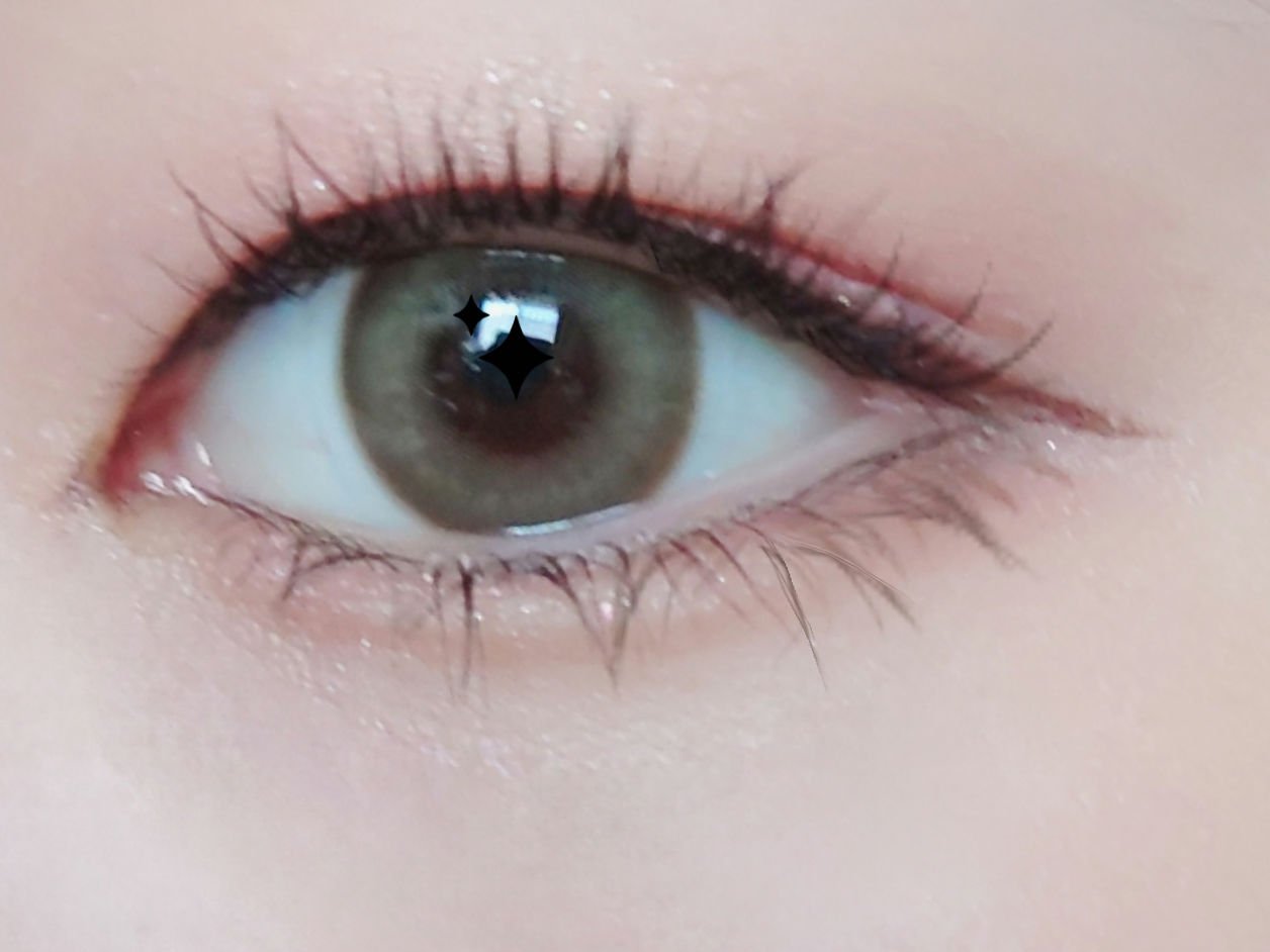 ハローサンシャイン/Hello Sunshine/カラーコンタクトレンズを使ったクチコミ（2枚目）