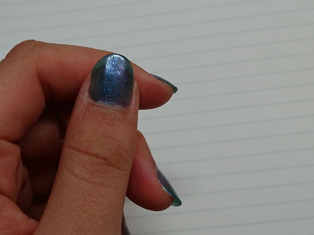 ネイルホリック Galactic color BL919/ネイルホリック/マニキュアを使ったクチコミ（3枚目）