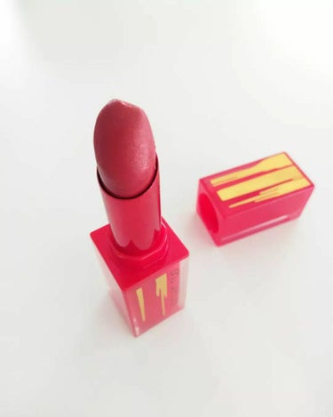 ルージュ アンリミテッド マット [メタリック] MET M RD 163(限定)/shu uemura/口紅を使ったクチコミ（2枚目）