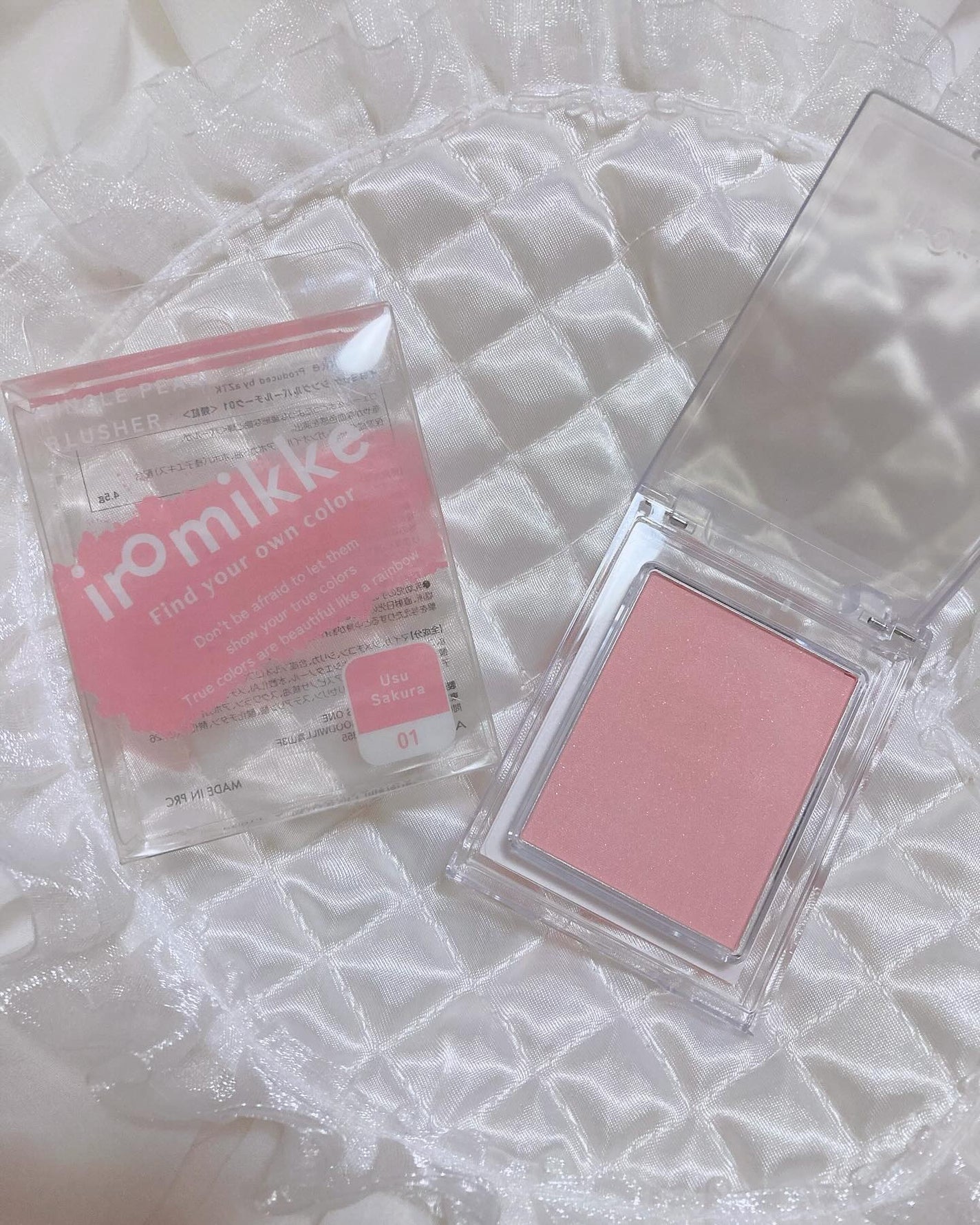 イロミッケ シングルパールチーク/iromikke/パウダーチークを使ったクチコミ(4枚目)