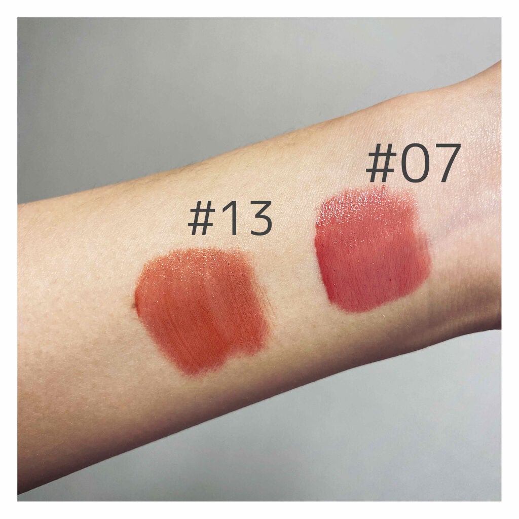 ジューシーラスティングティント/rom&nd/リップティントを使ったクチコミ(2枚目)