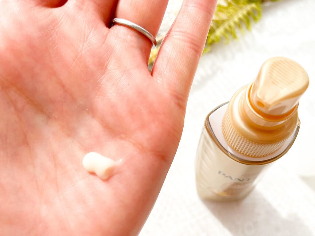 エクストラダメージケア インテンシブ ヴィタミルク 洗い流さないトリートメント /パンテーン/アウトバストリートメントを使ったクチコミ（2枚目）