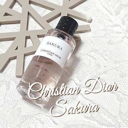 ラ コレクシオン プリヴェ クリスチャン ディオール サクラ オードゥ パルファン/Dior/香水(レディース)を使ったクチコミ(1枚目)