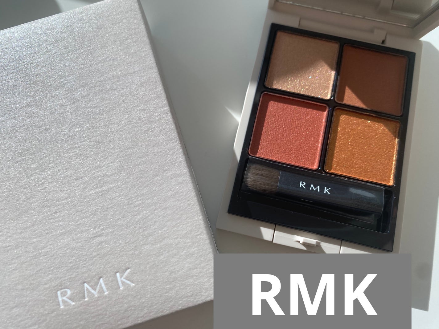 RMK シンクロマティック アイシャドウパレット/RMK/アイシャドウパレットを使ったクチコミ(1枚目)