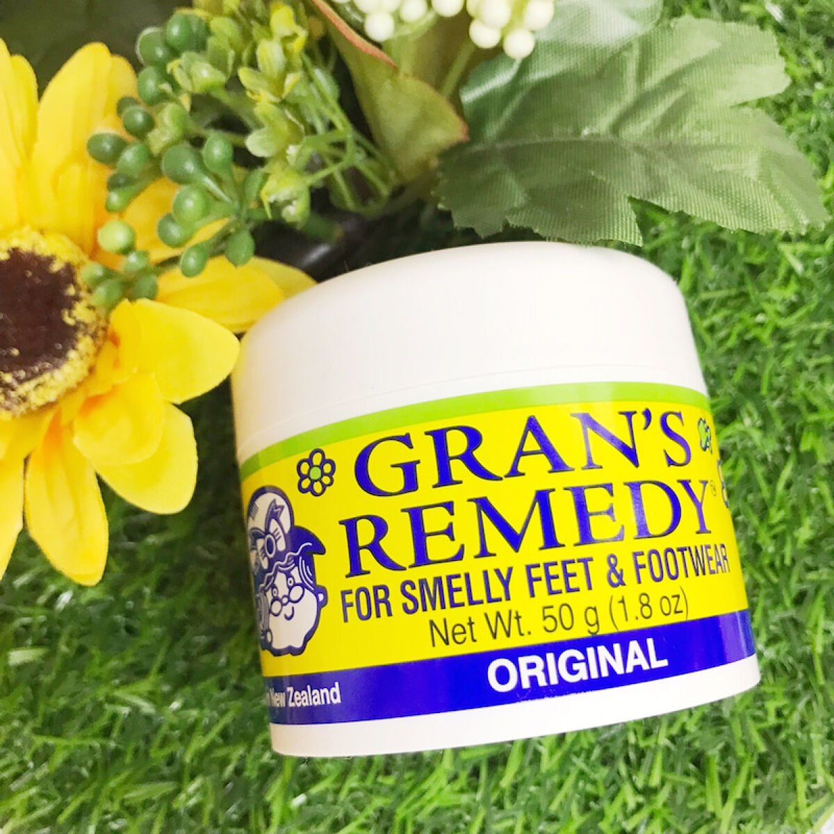 グランズレメディ フットパウダー オリジナル/グランズレメディ/デオドラント・制汗剤を使ったクチコミ（1枚目）