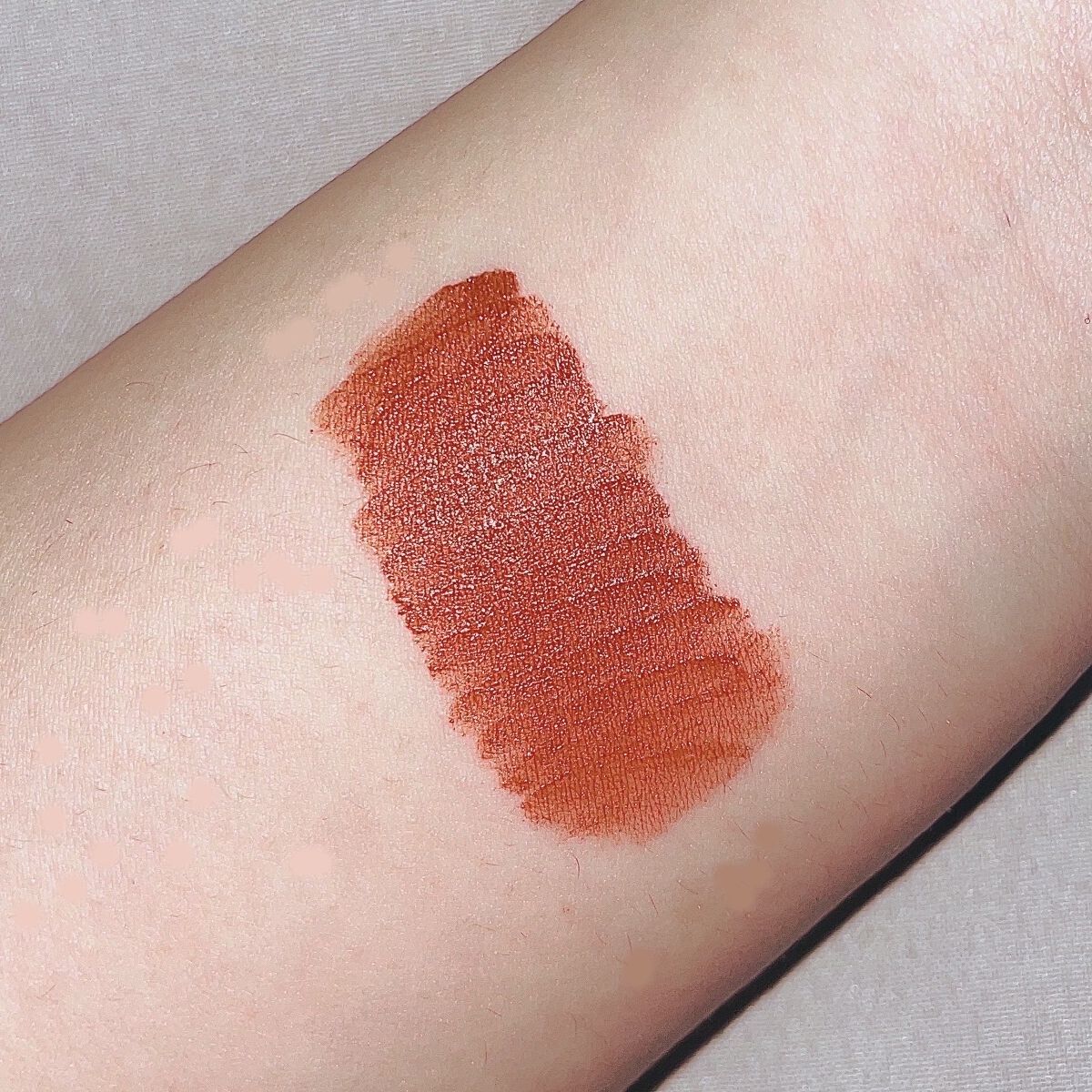 エアリーマットリップ 02 モンブランミルク/aZTK/口紅を使ったクチコミ（3枚目）