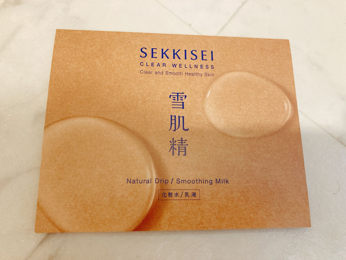 クリアウェルネス スムージング ミルク/雪肌精/乳液を使ったクチコミ（1枚目）