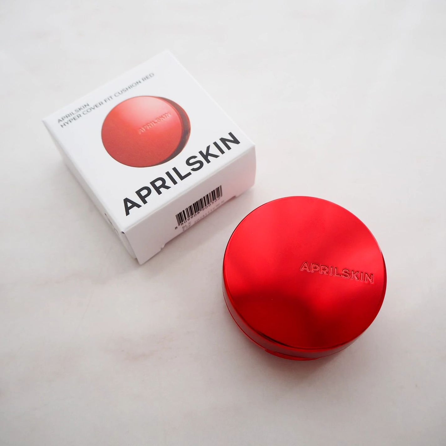 ハイパーカバーフィットクッション red/APRILSKIN/クッションファンデーションを使ったクチコミ(4枚目)