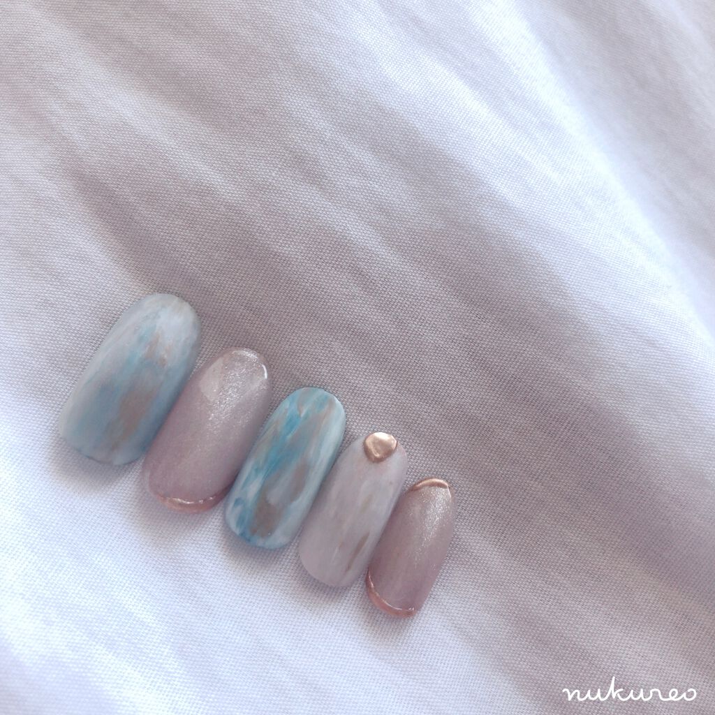 マグネットジェル 10エリス（ギャラクシーシリーズ）/NAILTOWN/ジェルネイルを使ったクチコミ（3枚目）