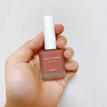 ジューシー パン ウォーター ブラッシャー/A’pieu/リキッドチークを使ったクチコミ(1枚目)