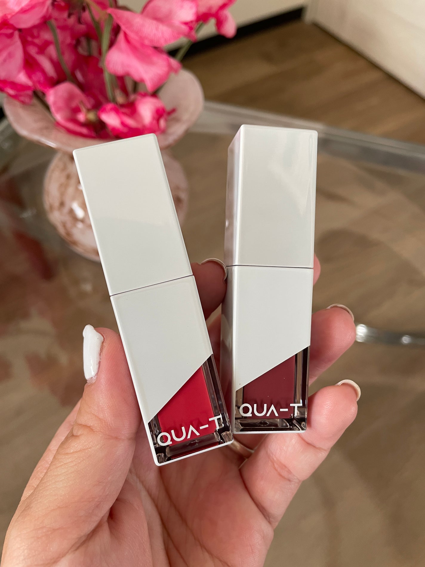 ザグラスタトゥーティント/QUA-T/リップティントを使ったクチコミ(2枚目)