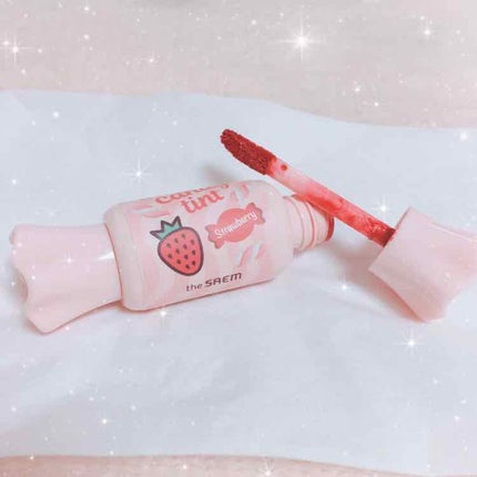 ムース キャンディー ティント/the SAEM/リップティントを使ったクチコミ(2枚目)