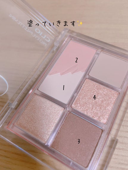 プロ アイパレット ミニ/CLIO/アイシャドウパレットを使ったクチコミ(3枚目)
