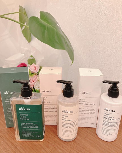 ma_ma@フォロバ100 on LIPS 「AKKUA(アックア)ボディ&ヘアケア3点セット傷んだ髪・疲れ..」(8枚目)