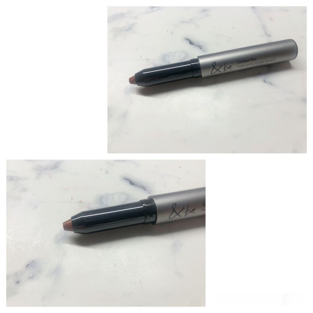 &be コントゥアペン/&be/シェーディングを使ったクチコミ(2枚目)