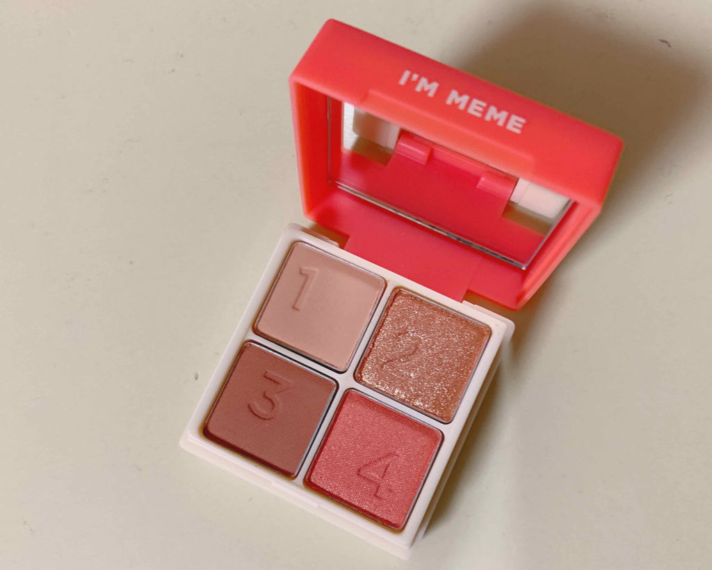 マルチキューブ/i’m meme/アイシャドウパレットを使ったクチコミ（3枚目）