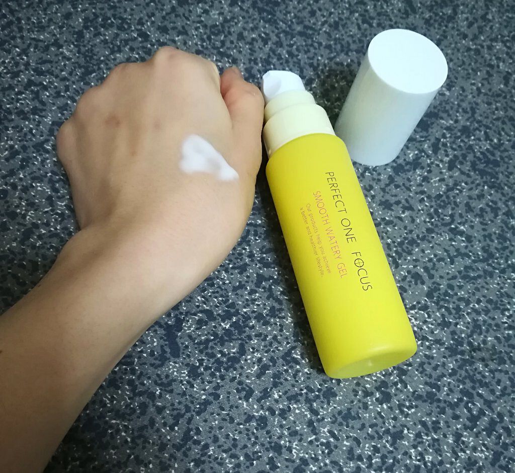 パーフェクトワンフォーカス スムースウォータリージェル/PERFECT ONE FOCUS/オールインワン化粧品を使ったクチコミ(1枚目)
