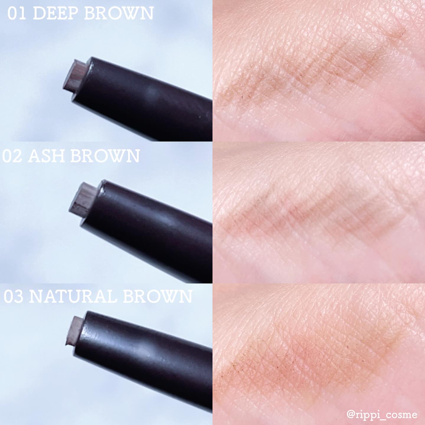 イージーディテールアイブロウ/RULIDIA/アイブロウペンシルを使ったクチコミ（2枚目）