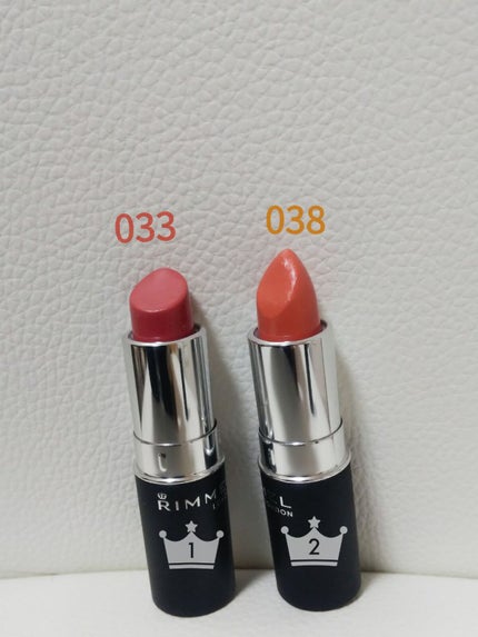 マシュマロルック リップスティック 038/リンメル ロンドン/口紅を使ったクチコミ(2枚目)