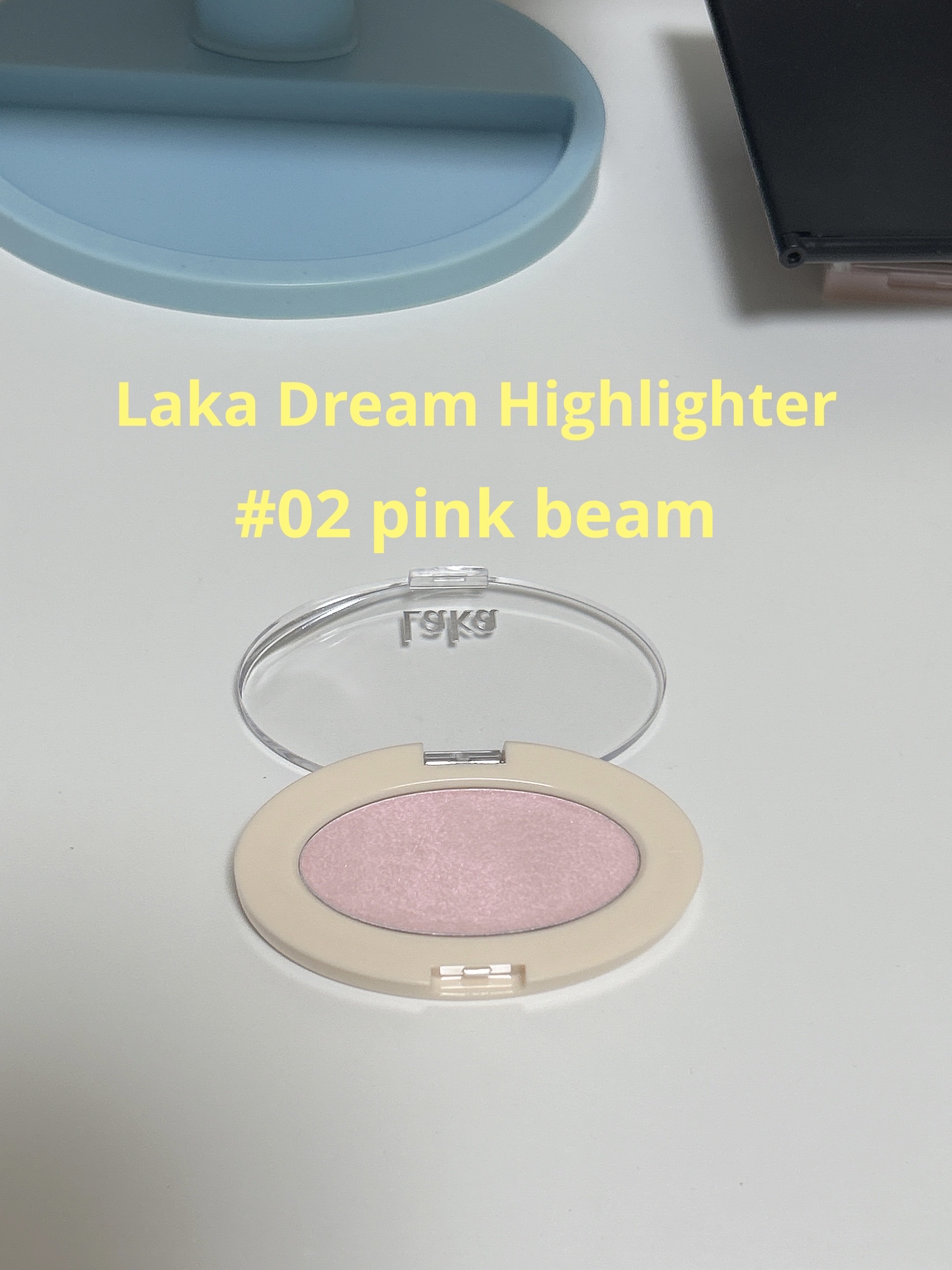 ドリームビームハイライター/Laka/パウダーハイライトを使ったクチコミ（2枚目）