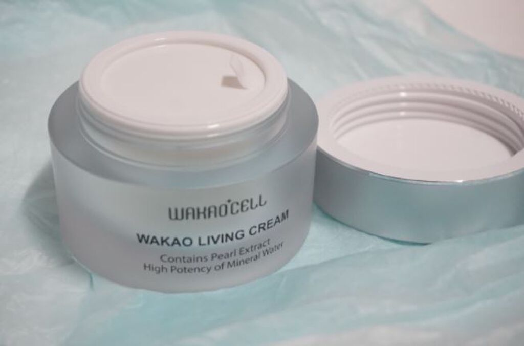 ワカオリービングクリーム/WAKAOCELL/フェイスクリームを使ったクチコミ(3枚目)