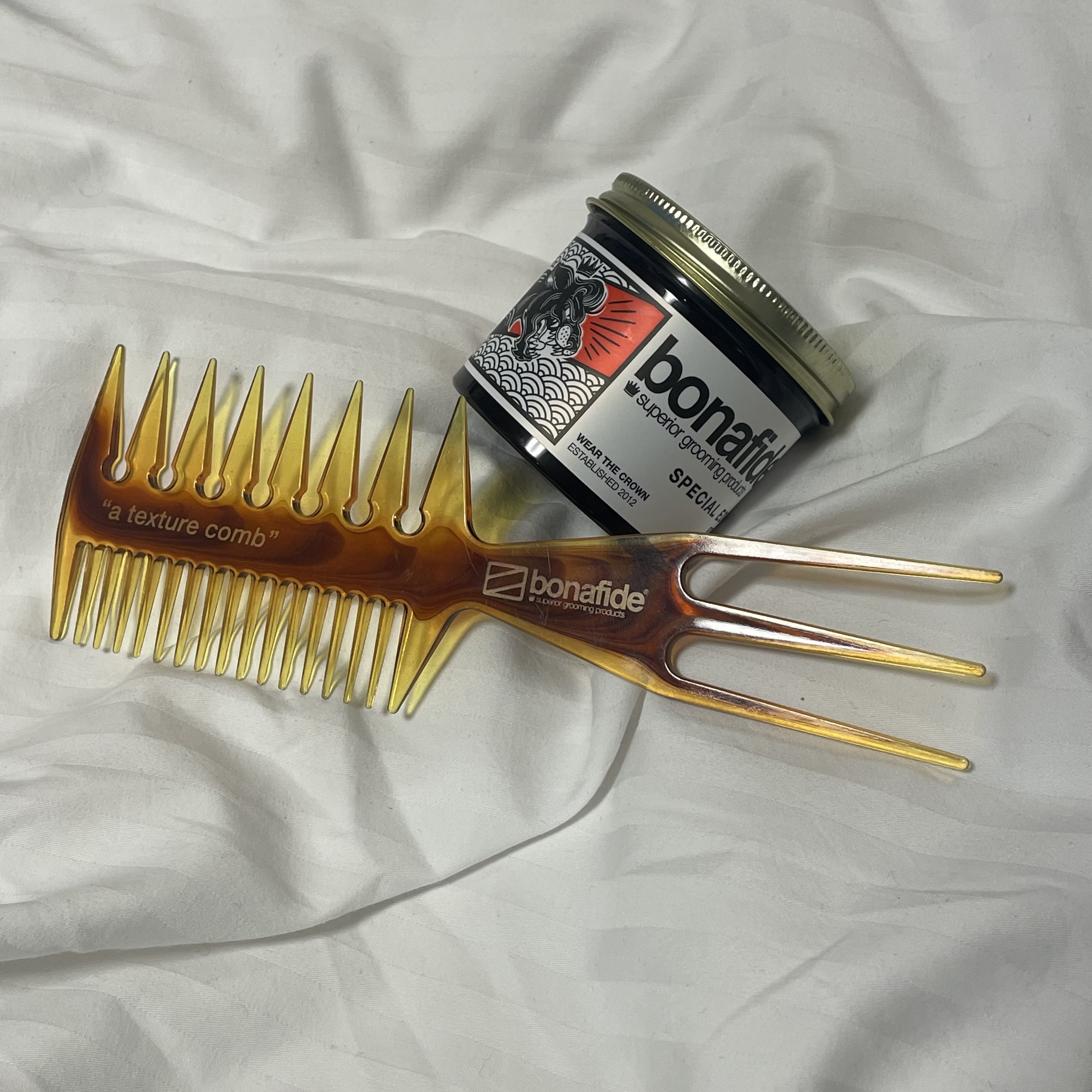 スーパースーペリアホールド/BONA FIDE POMADE/ヘアワックス・クリームを使ったクチコミ（1枚目）