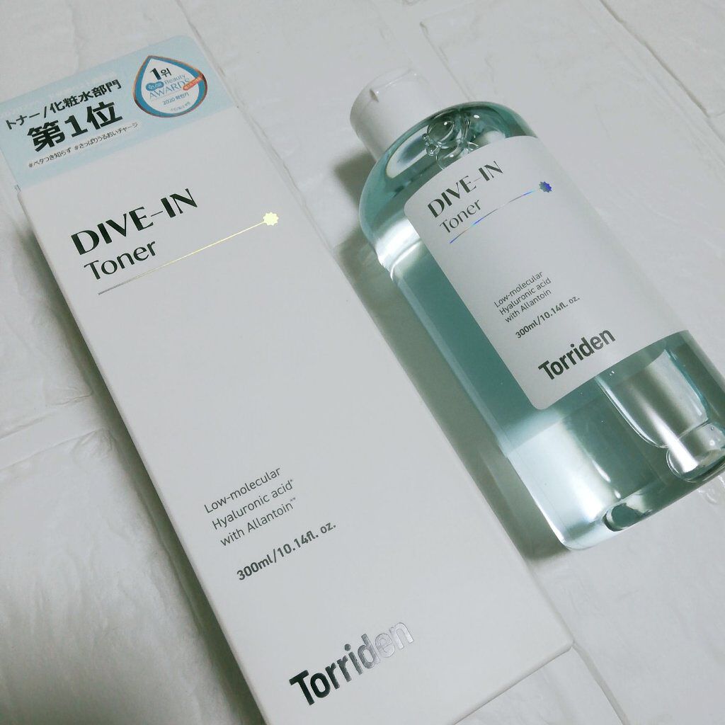 ダイブイン トナー/Torriden/化粧水を使ったクチコミ(1枚目)