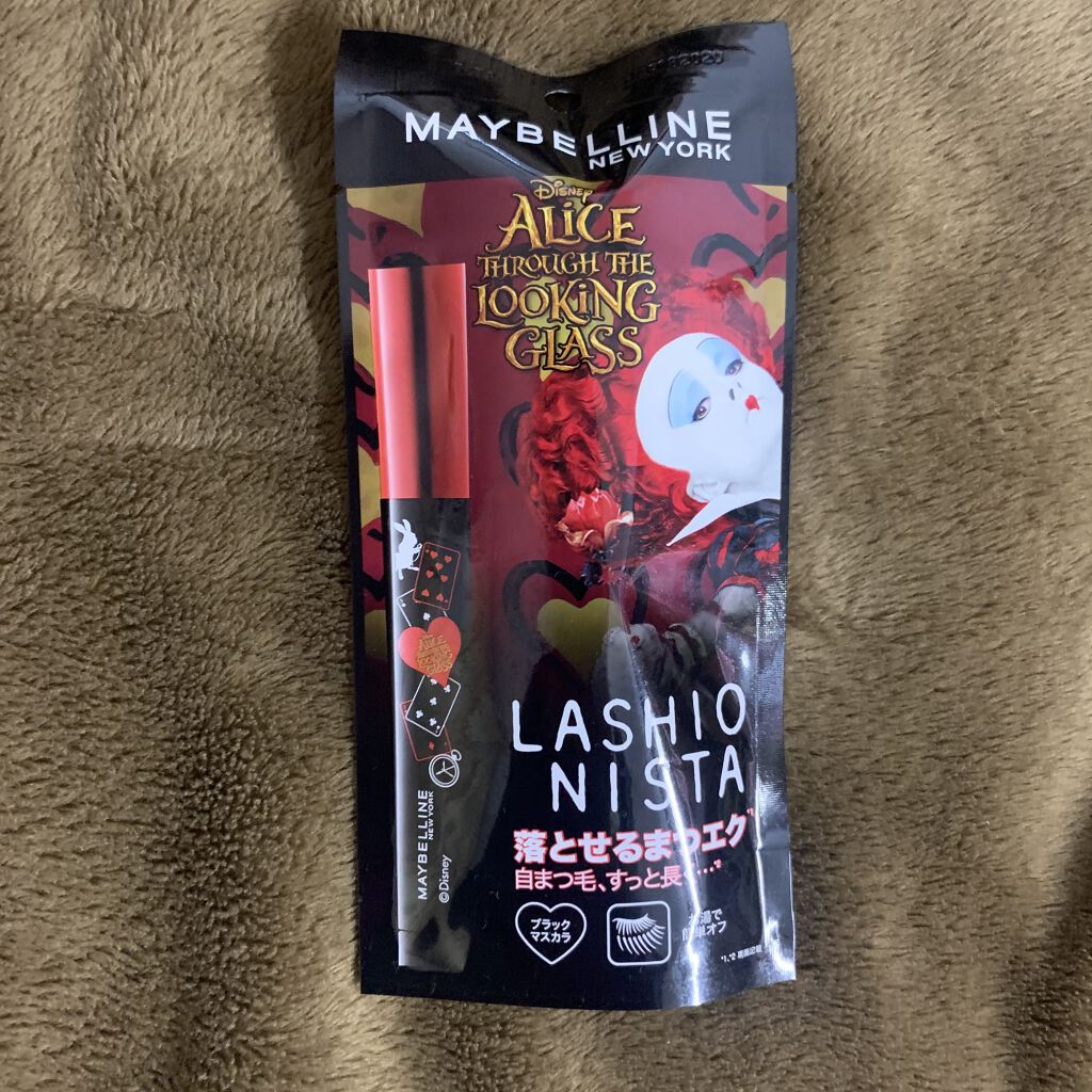 ラッシュニスタ N M01 ブラック （ディズニーコラボ限定パッケージ）/MAYBELLINE NEW YORK/マスカラを使ったクチコミ（2枚目）