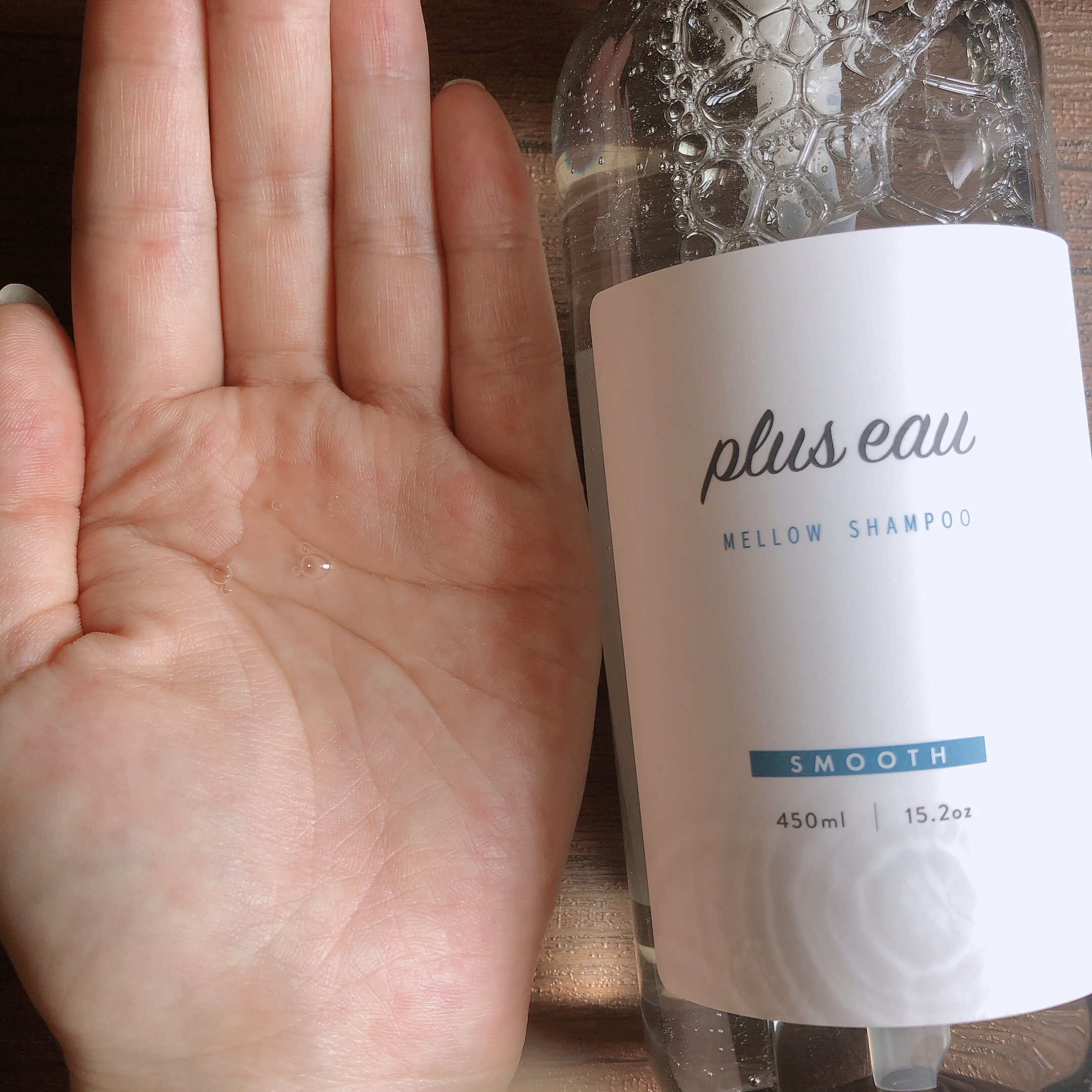 メロウシャンプー/メロウトリートメント/plus eau/市販シャンプーを使ったクチコミ（2枚目）