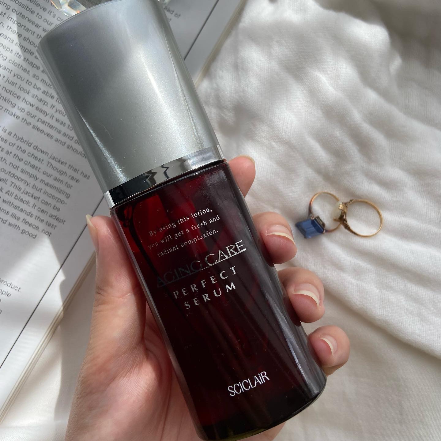 エイジングケアパーフェクトセラム/サイクレアー/美容液を使ったクチコミ（3枚目）