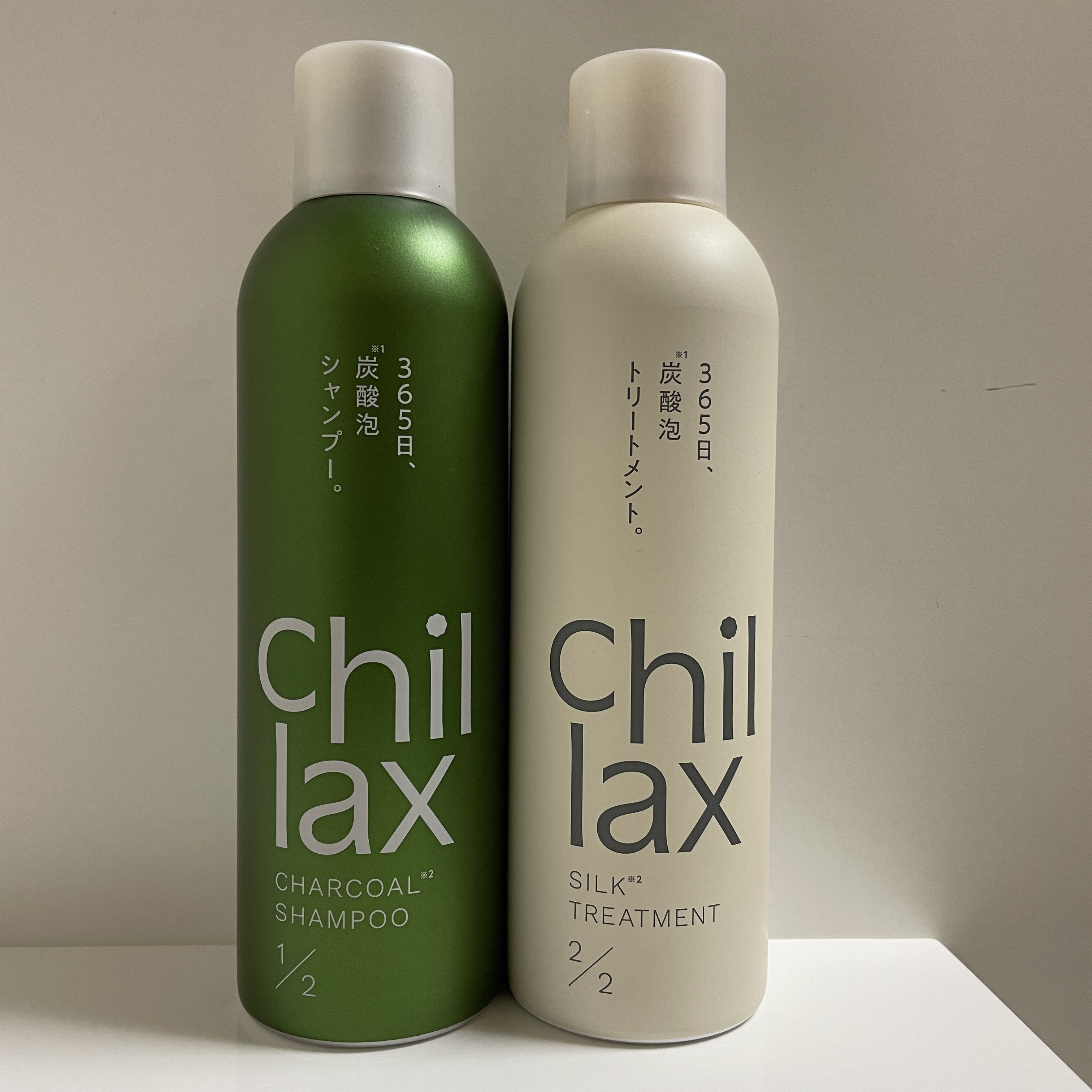 炭酸泡シャンプー＆トリートメント/Chillax/市販シャンプーを使ったクチコミ（1枚目）