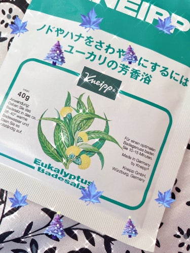 クナイプ バスソルト ユーカリの香り 40g【旧】/クナイプ/入浴剤の画像