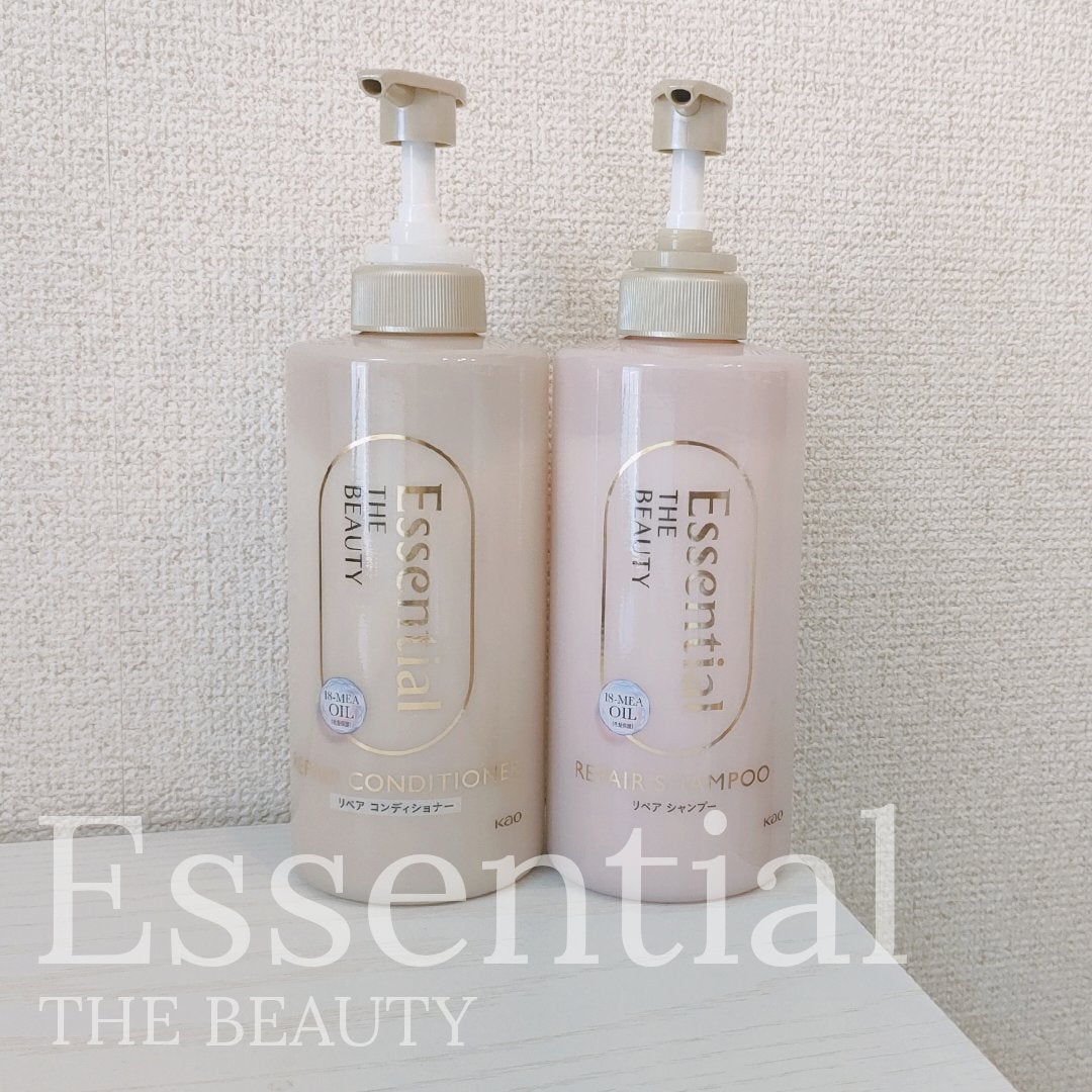 ザビューティ リペアシャンプー・コンディショナー/エッセンシャル/市販シャンプーを使ったクチコミ(2枚目)