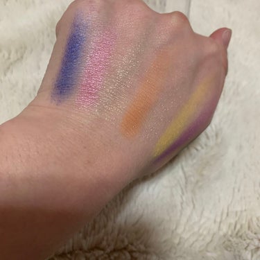 UR GLAM　BLOOMING EYE COLOR PALETTE/U R GLAM/アイシャドウパレットを使ったクチコミ（3枚目）